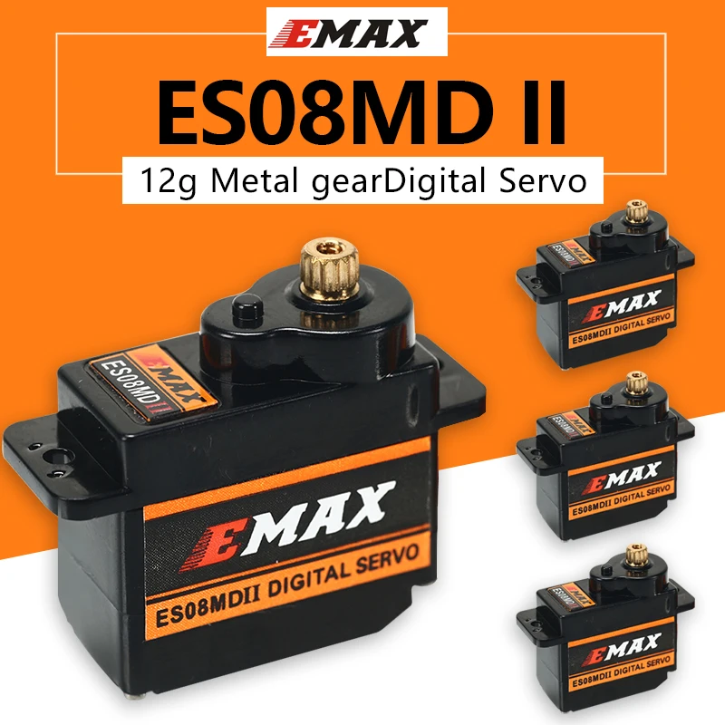 4 шт. Радиоуправляемый вертолет ES08MD EMAX 12G Высокочувствительный микросервопривод