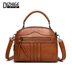 Dizhige роскошные сумки для женщин дизайнер Новая мода PU кожаные женские сумки известных брендов Tote Сумка Sac основной