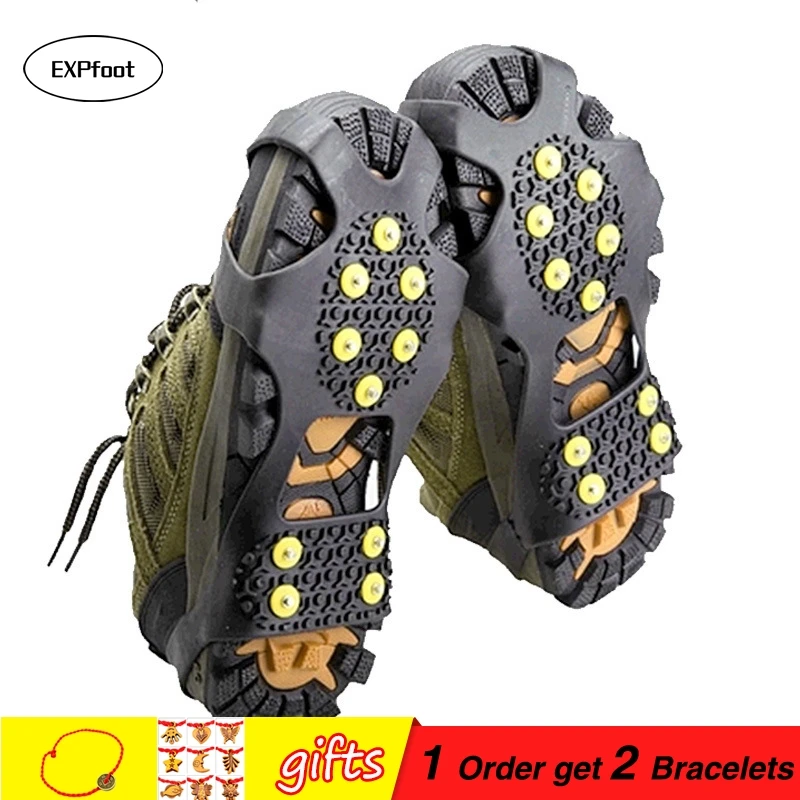 SNOW ANTI SLIP ICE GRIPPERS FOR BOOTS /& SHOES SIZES AVALIABLE