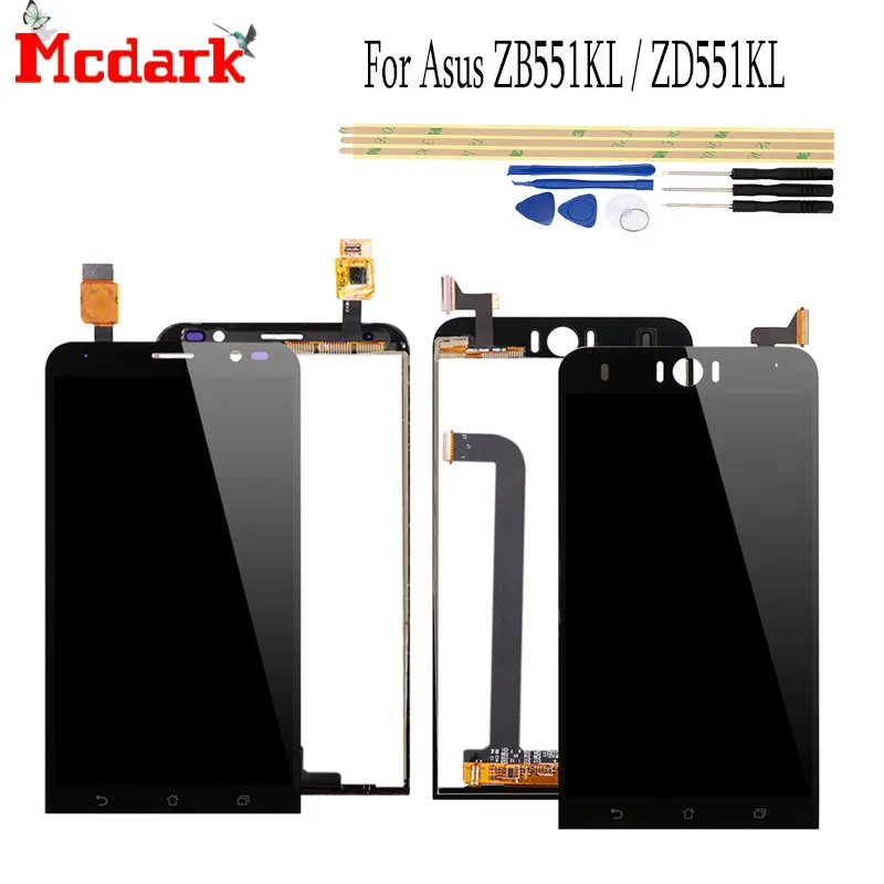 

5.5inch For Asus Zenfone Go ZB551KL LCD Display+Touch Screen Phone Parts for Asus Zenfone Selfie ZD551KL Z00UD Smartphone +Tools