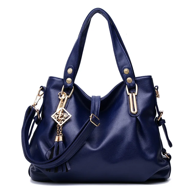 

[Super Seabob] 2019 Spring Summer Woman New Wine Red Color Doubles Handles Single Strap PU Leather Shoulder Bag All Match LM317