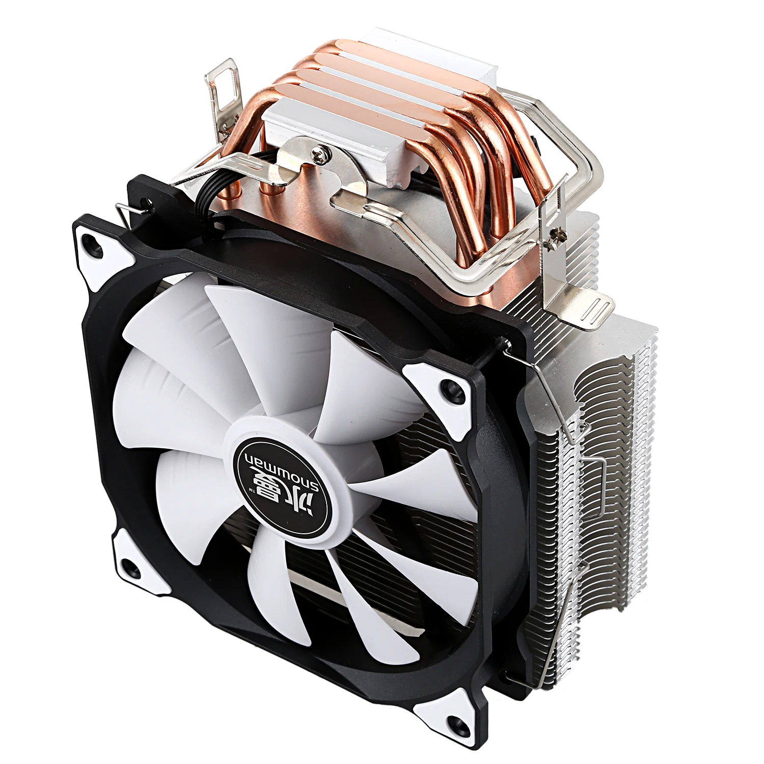 Online SCHNEEMANN CPU Cooler Master 4 Reinem Kupfer Wärme rohre einfrieren Turm Kühlsystem CPU Lüfter mit PWM Fans