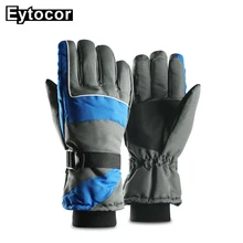 EYTOCOR мужские женские Беговые лыжные сноубордические перчатки зимние теплые сноубордические велосипедные перчатки зимние мотоциклетные лыжные перчатки