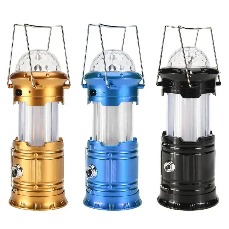 Portable Rechargeable Stage Light Flashlight Retractable