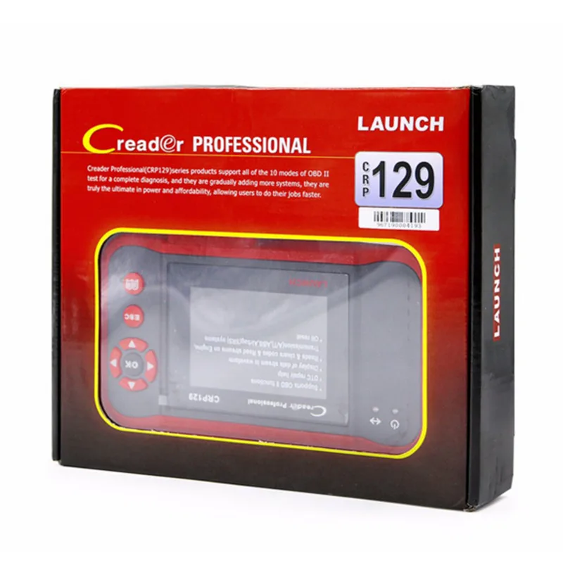 Новый 100% Оригинальный Launch X431 CRP129 Creader ABS Oil Reset Professional OBDII EOBD Автомобильный сканер