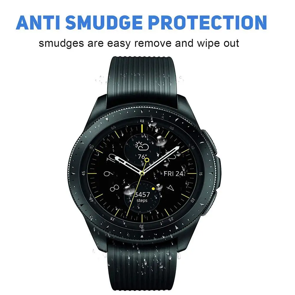 2 шт 2.5D Закаленное стекло Защитная пленка для экрана samsung gear S3 Galaxy Watch 42 мм/46 мм