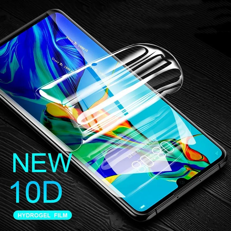 Полностью изогнутая Гидрогелевая Защитная пленка для huawei Honor 10 8A 8C 7X P20 P30 mate 20 10 Pro Lite 10D Защитная пленка для экрана