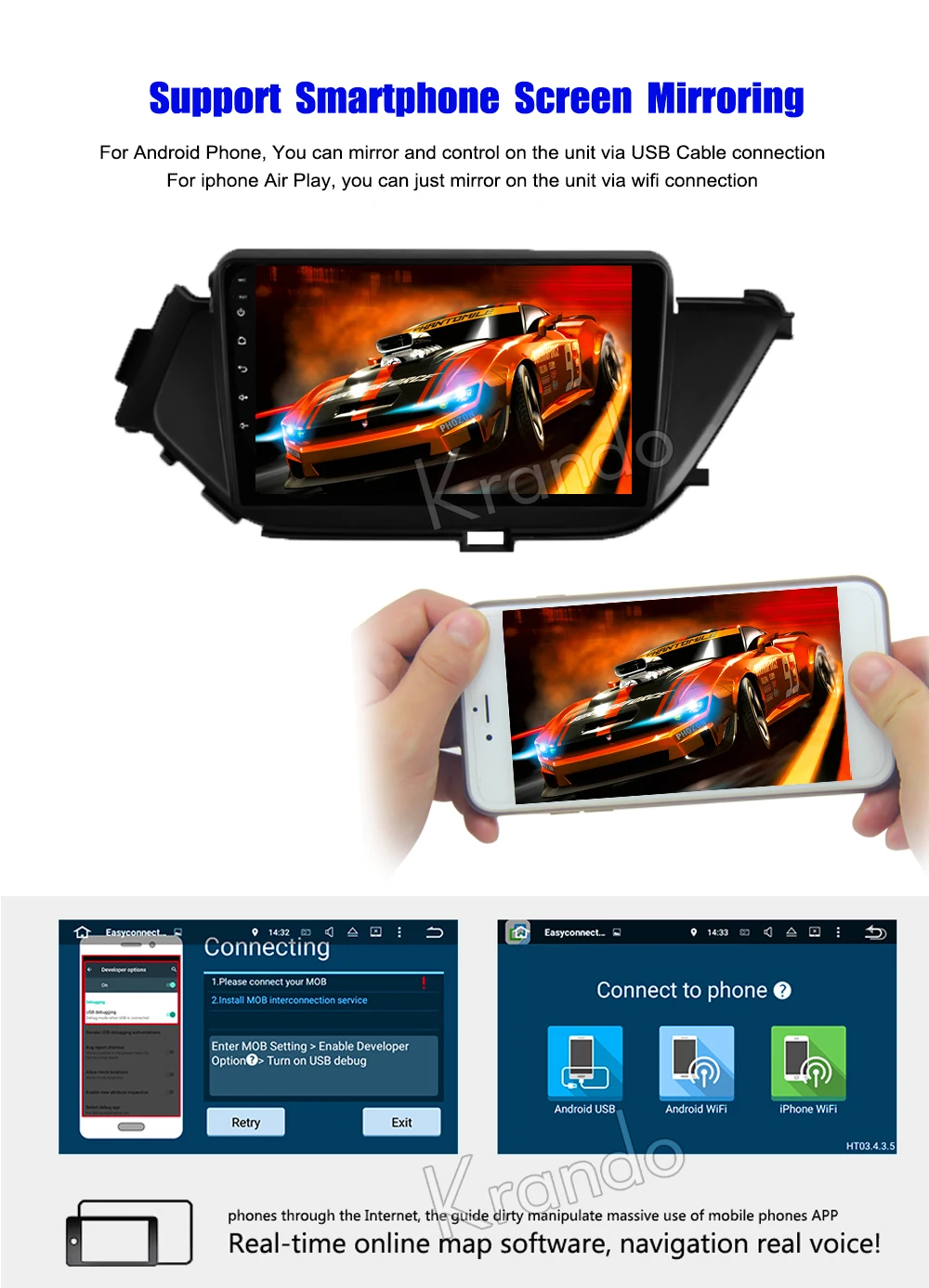 Sale Krando Android 8.1 9" IPS Touch screen car Multmedia system for NISSAN BLUEBIRD 2015 radio player gps navigation wifi BT audio 3