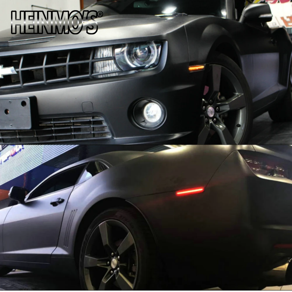 Аксессуары для Chevrolet Camaro 2010 2011 2012 2013- для Chevy Camaro поворота сигнальный светодиод для Шевроле Авто габаритный фонарь