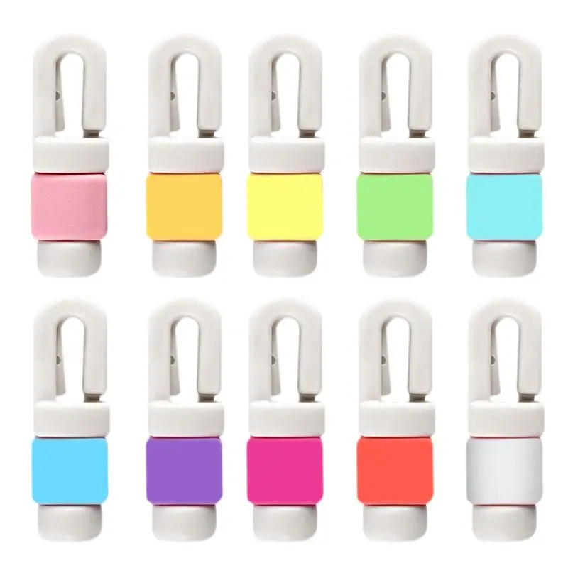 

10 PCS Earphones Cable Protector Mobile Phone Cable Winder Charger Data Cable Protective Sleeve