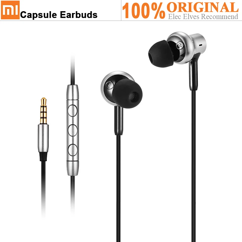 

Original Xiaomi In-ear Hybrid Earphones Pro HD Dynamic Balanced Armature Driver Volume Control MI Earphone
