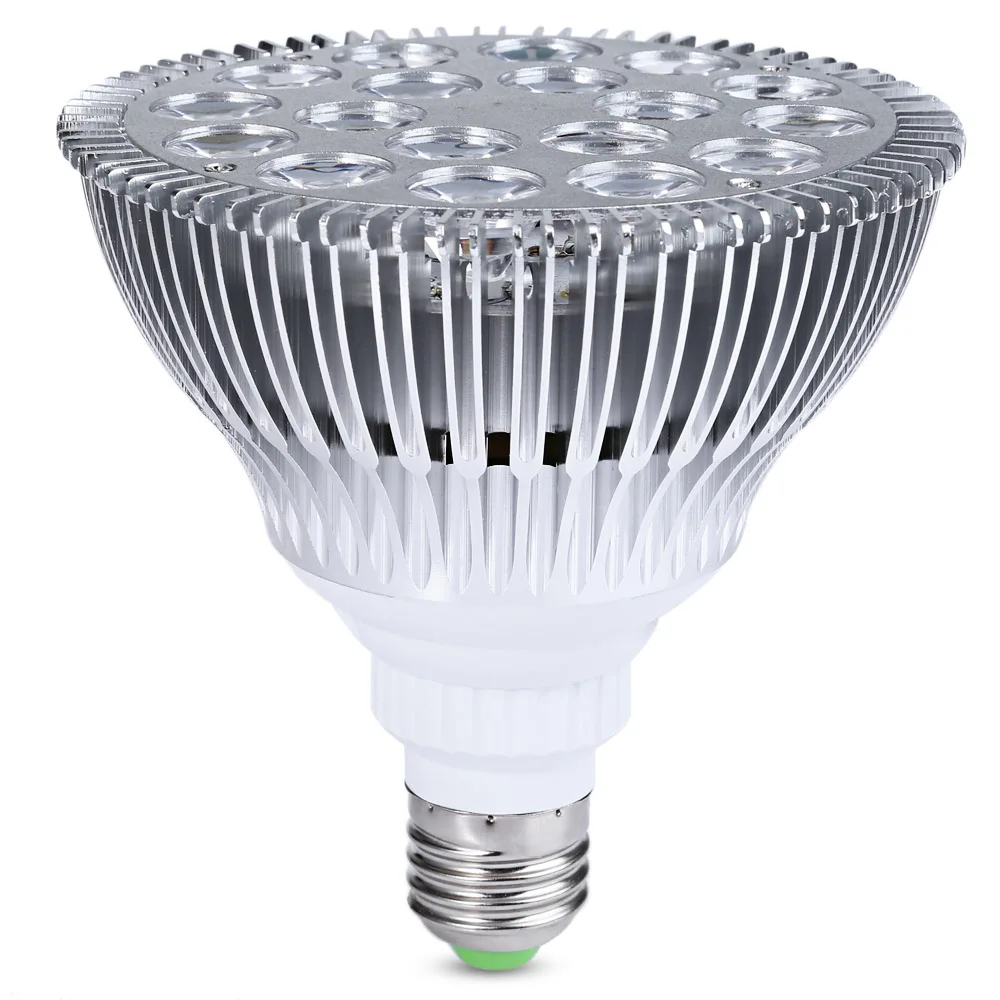 E27 18W LED Grow Light Hydroponic Plant Lamp With 18 LEDs