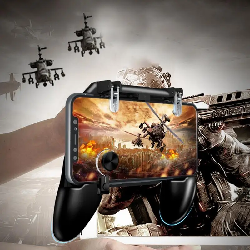 

W11+ 4-in-1 Multi-Function Game Controller - PUBG Mobile Artifact Game Assistant Key Handle Gamepad