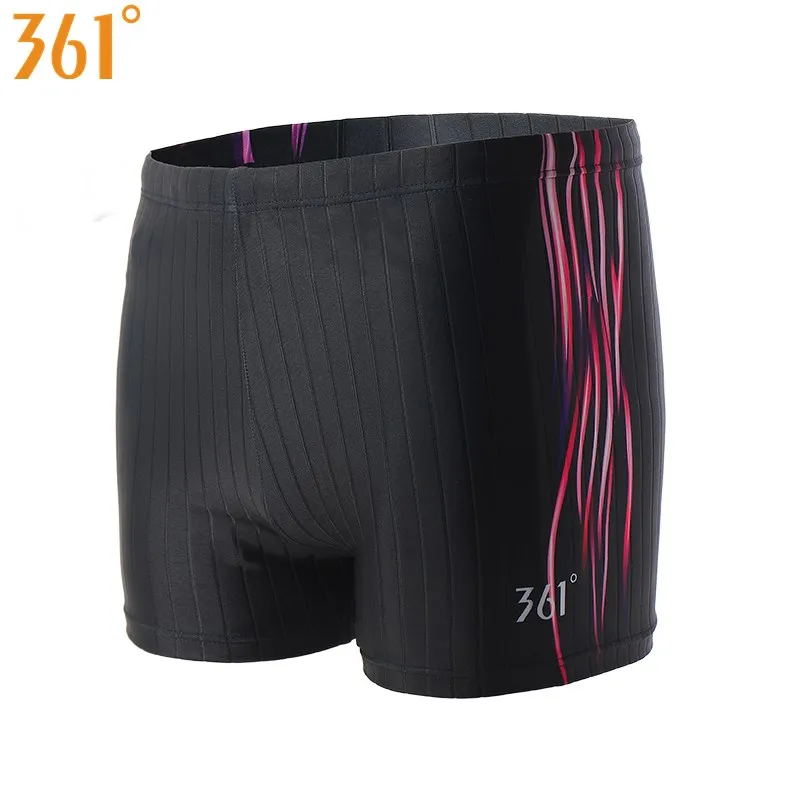 

361 Men Swimming Trunks Chlorine Resistant Plus Size Men Swimwear Black Tight Swimsuit Stretch Boys Swim Shorts Male Swim Brief