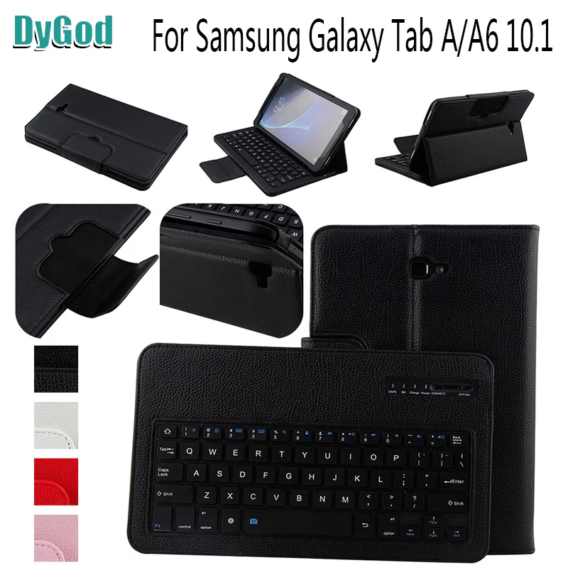 Съемная Беспроводная Bluetooth-клавиатура 10 1 ''для Samsung Galaxy Tab A A6 2016 T580 T585 T580N T585N 2 в