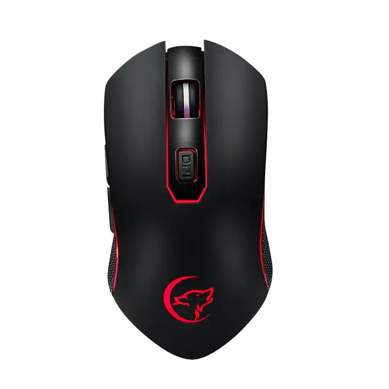 

2.4GHz 2400DPI Professional Wireless Gaming Mouse Rechargeable 7 Light Colors