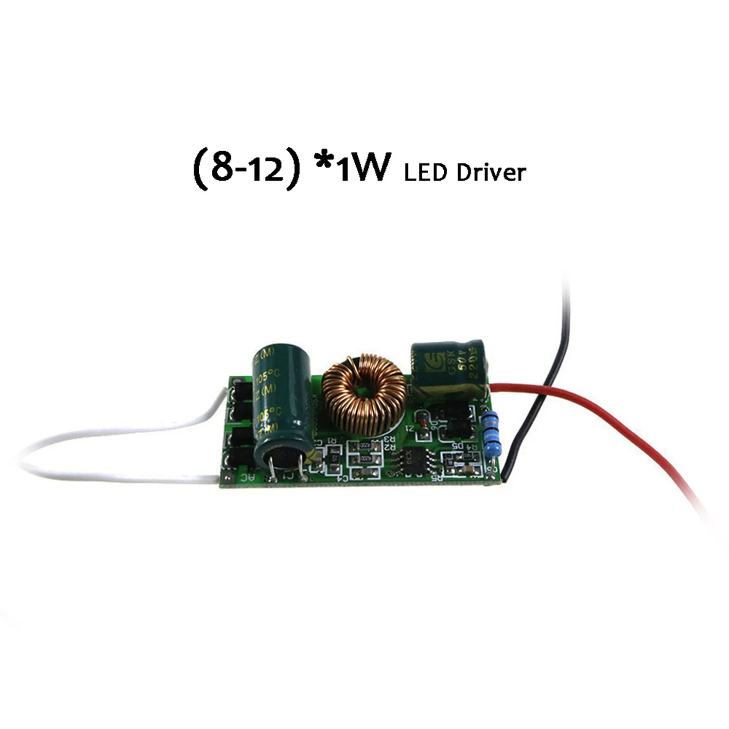 Светодиодный драйвер лампы питания трансформатор DC12V к DC24-42V 8-12 Вт 300 мА постоянная изоляция тока для Светодиодный прожектор JQ