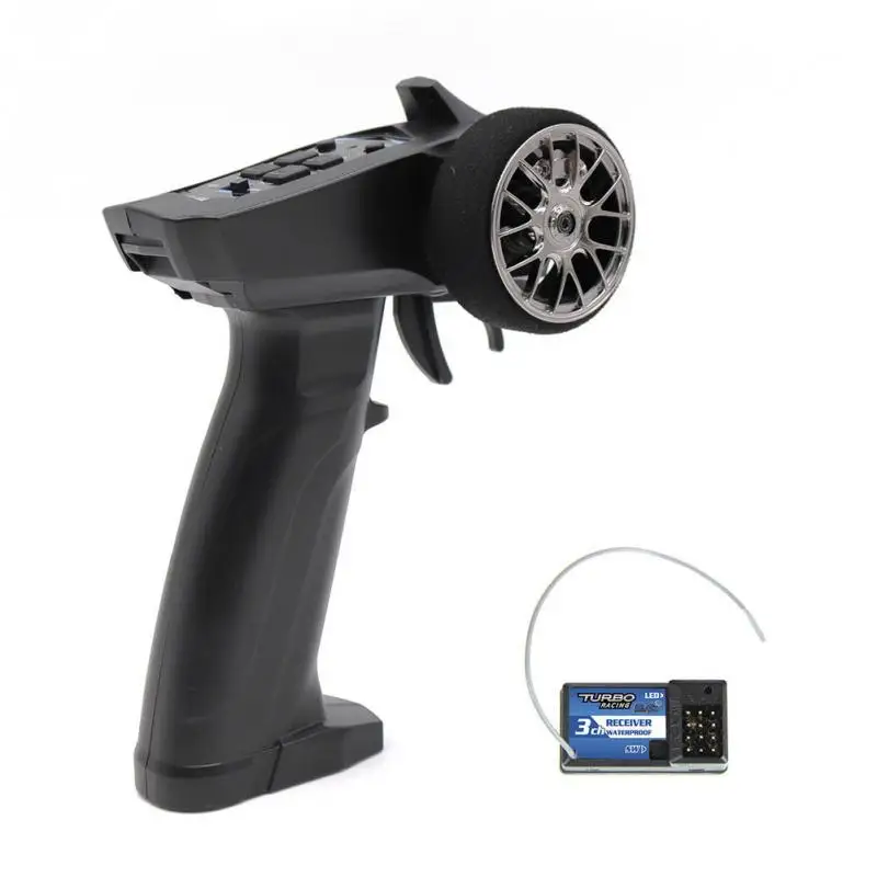 

Brand New High Quality Professional RC 3CH 2.4GHz 3CH Digital Radio Remote Control Transmitter with Receiver for RC Car or Boat