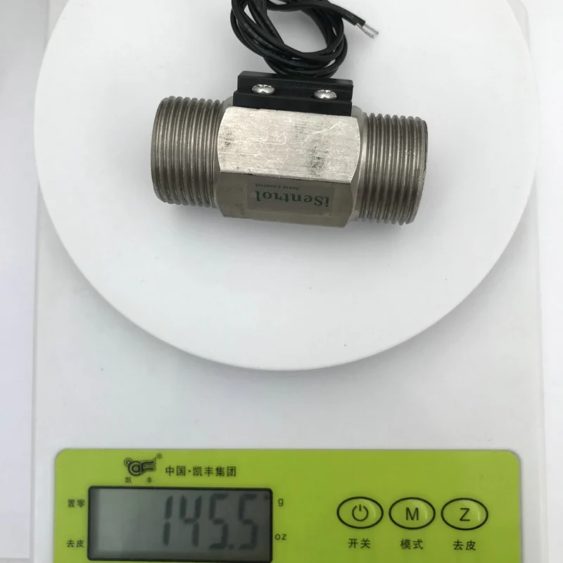 USM-FS43TS BSPP3/4"SUS304 Flow Switch Reed Switch Magnetic Sensor 2.5-45L/min 250V DC 0.3A 2 wire Saier Sensor iSentrol