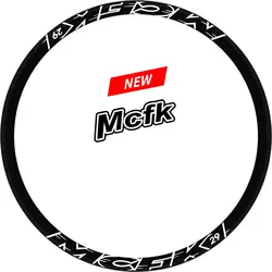 Набор наклеек на два колеса для MCFK обод МТБ горный велосипед велосипедные наклейки 26er/27,5 er/29er