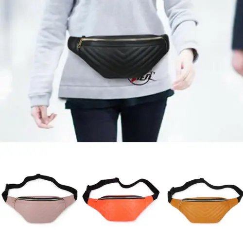 

Women Waist Bag Fanny Pack Chest Bag Bum Hip Purse Travel Phone Key Wallet