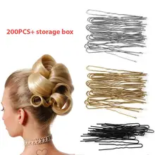 BellyLady 200 шт./компл. U образный заколка для волос для укладки волос ювелирные изделия Для женщин аксессуары для волос
