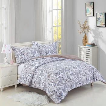 

3Pcs/Set Modern Style Printed Bedding Set Pillowcase Duvet Cover Kit Luxury bed linen Supplies