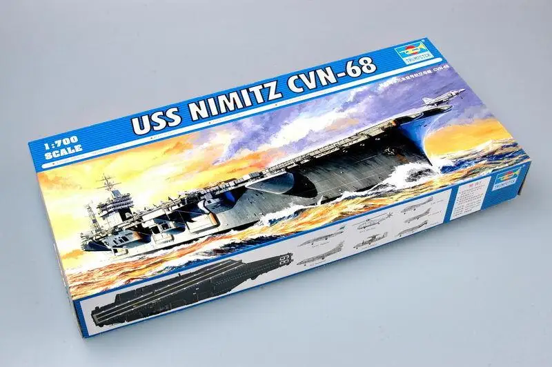 Trumpeter 1/700 05714 USS Nimitz CVN-68 | Игрушки и хобби
