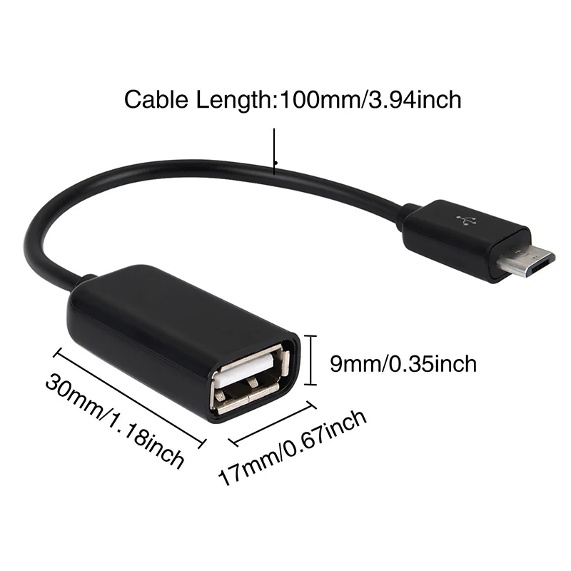 Новое поступление микро USB OTG кабель передачи данных микро USB адаптер «Папа-мама» для samsung htc Android