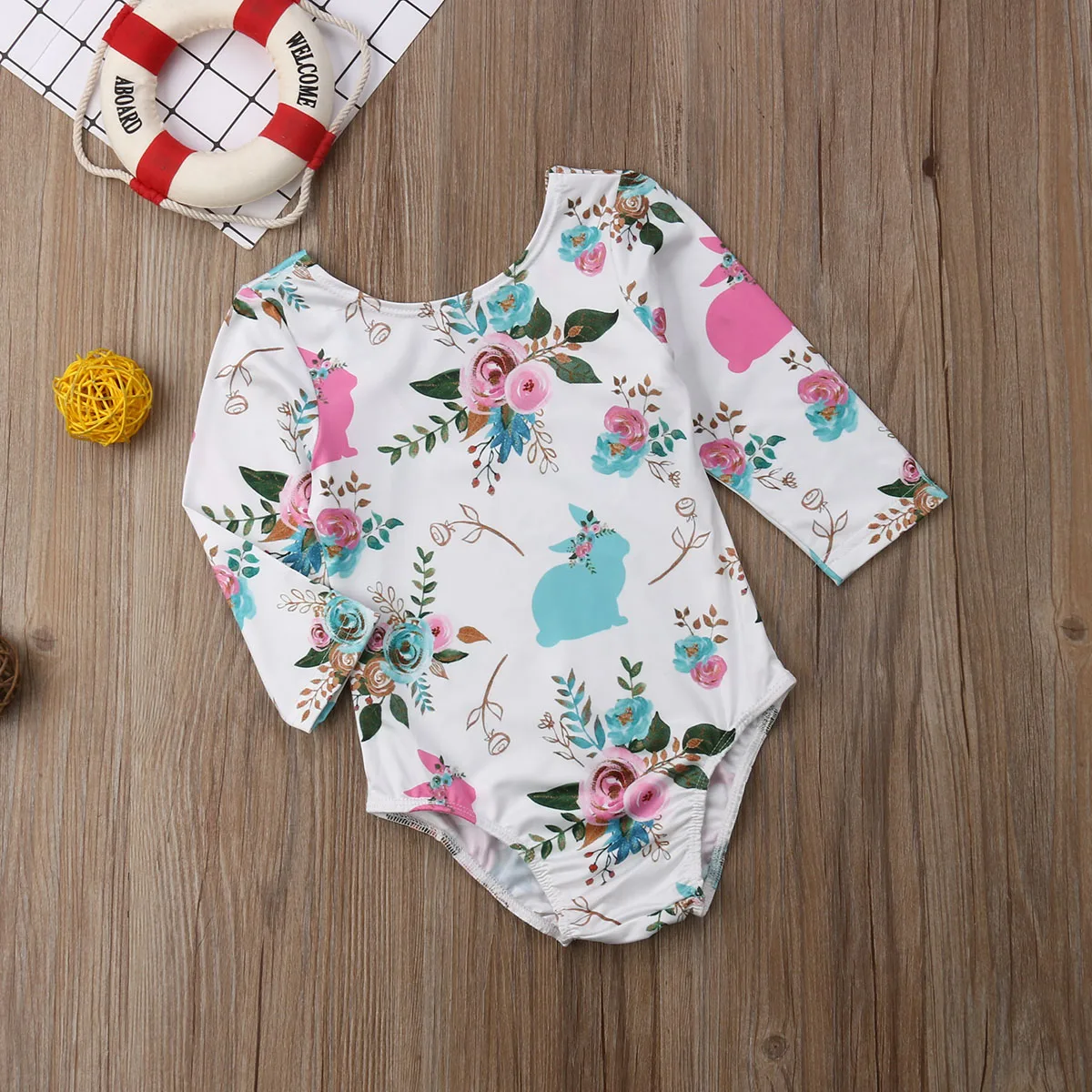 long sleeve bubble romper