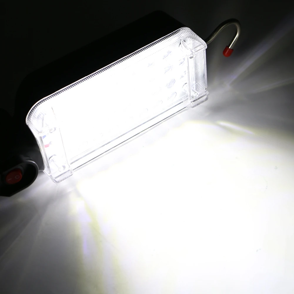 CLAITE USB перезаряжаемый портативный Рабочий светильник 34 светодиодный вспышка