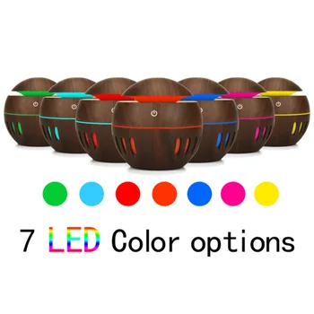 

Essential Oils Diffuser With 7 Color Changing Led Lights And High Capacity Tank | Humidifier, Nightlight Function | Aromathera