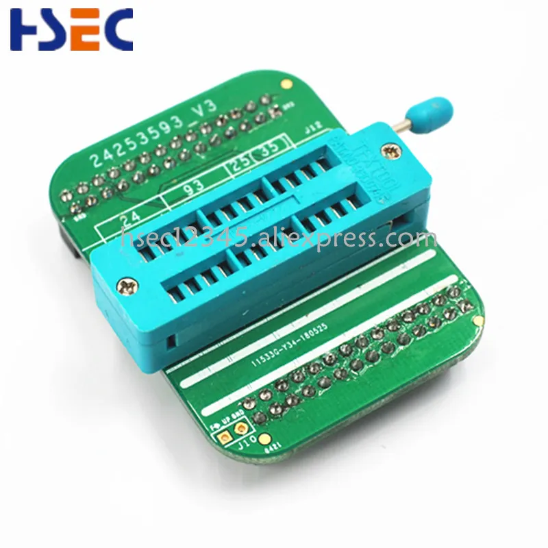 Новинка 2019 24 25 35 93 V3 серии 8pin чип разъем адаптера для ProMan TL86 PLUS Porgrammer 8Pin адаптер