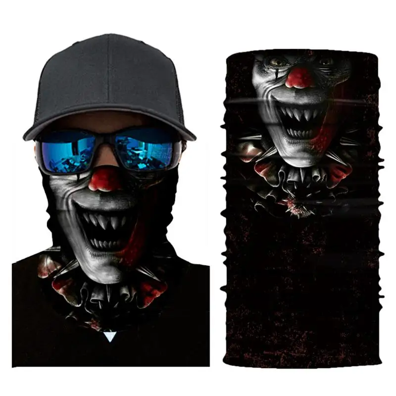 

3D Ski Skull Cycling Mask Snowboard Scarf Neck Warmer Face Mask Balaclava Bandana Bike Mask Z70