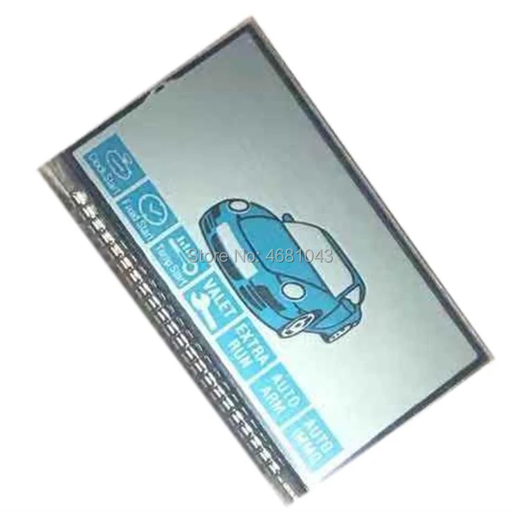 

Wholesale B9 LCD display Screen +Metal feet For StarLine B9 lcd remote control Key Fob Chain keychain