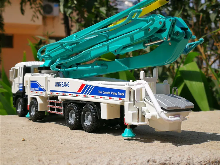 Литые металлические детские игрушки модель грузового автомобиля подарок на день рождения инженерный автомобиль 1:50 Бетономешалка mkd3