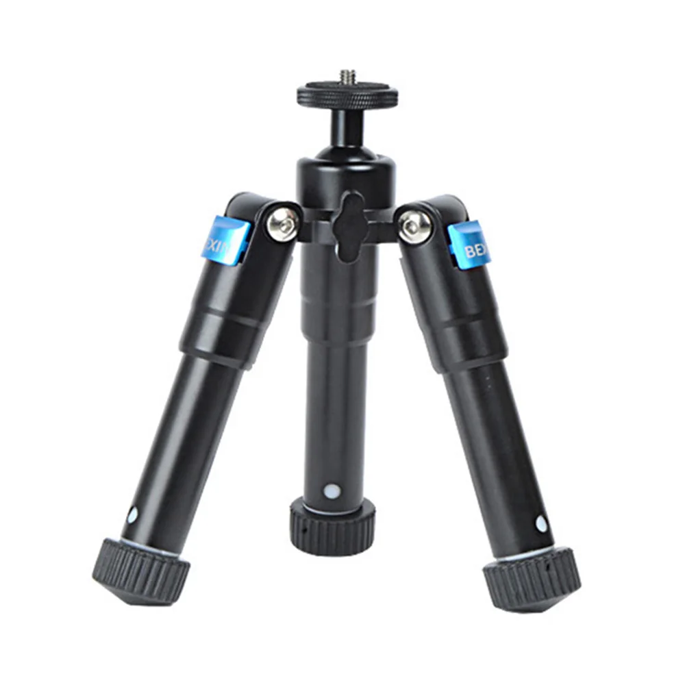 

BEXIN Ms15 Professional Aluminum Alloy Portable Desktop Table Mini Camera Tripod Tripod With Swivel Ball Head For Canon Nikon