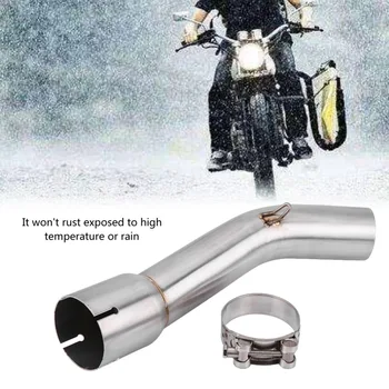 

Motorcycle Full Exhaust System Middle Pipe Link Connect for Yamaha FZ1/FZ1-N 2006 2007 2008 2009 2010 2011 2012 2013 2014 2015