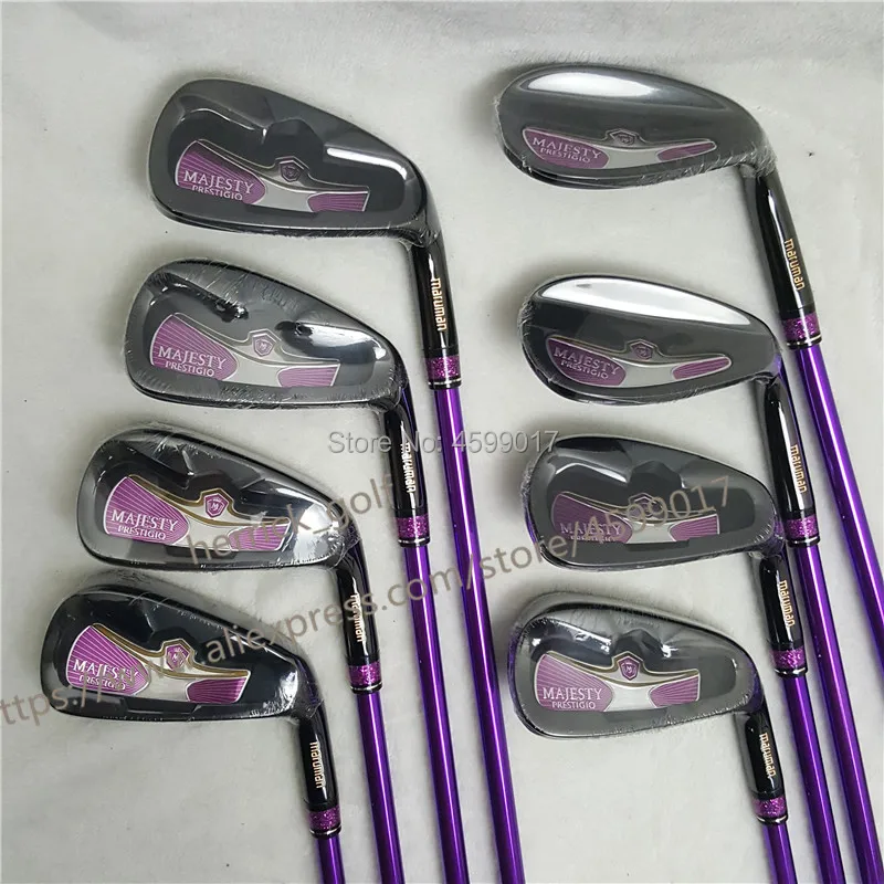 2019 النساء نوادي الجولف Maruman الجلالة Prestigio و 9 جولف irons5-10 P.A.S الحديد نوادي الجرافيت رمح L فليكس غطاء الرأس شحن مجاني 2019 النساء نوادي الجولف Maruman الجلالة Prestigio و 9 جولف irons5-10 P.A.S الحديد نوادي الجرافيت رمح L فليكس غطاء الرأس شحن مجاني