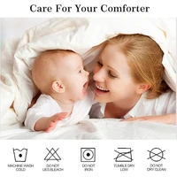 Zipper Waterproof Bed Cover Bed Bug Proof Mattress Protector Fully Foam Cover Queen 6