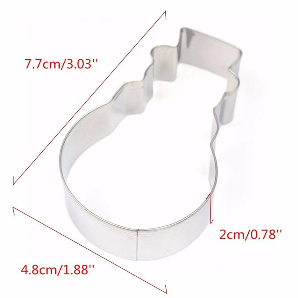Прекрасный Рождественский Снеговик формочки для печенья из нержавеющей стали формы для печенья для домашней кухни выпечки