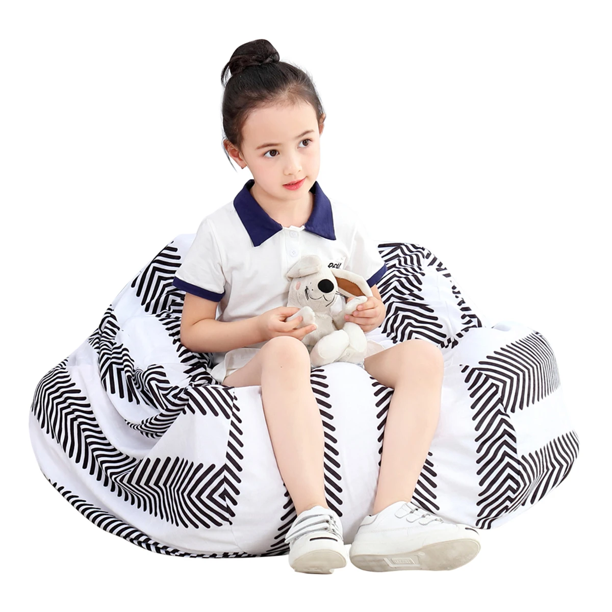 Stuffed Animal Storage Bean Bag Chair Portable Kids Toy Storage Bag Modern Creative Storage Play Mat Clothes Organizer Tool Stuffed Animal Storage Bean Bag Chair Portable Kids Toy Storage Bag Modern Creative Storage Play Mat Clothes Organizer Tool