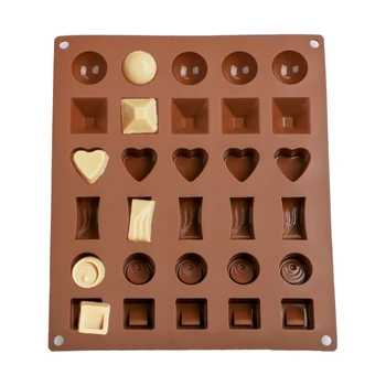 

Chocolate Mold Cake Mold Candy Cookie Fondant Mold Numbers Fruit Silicone Baking Tools Cake Decoration