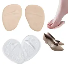 Плюсневые подушечки, подушки для ног, дышащие, Нескользящие, силиконовые, утолщенные, на половину пятки, вставки, подушечки, облегчающие боль, женские, на высоком каблуке
