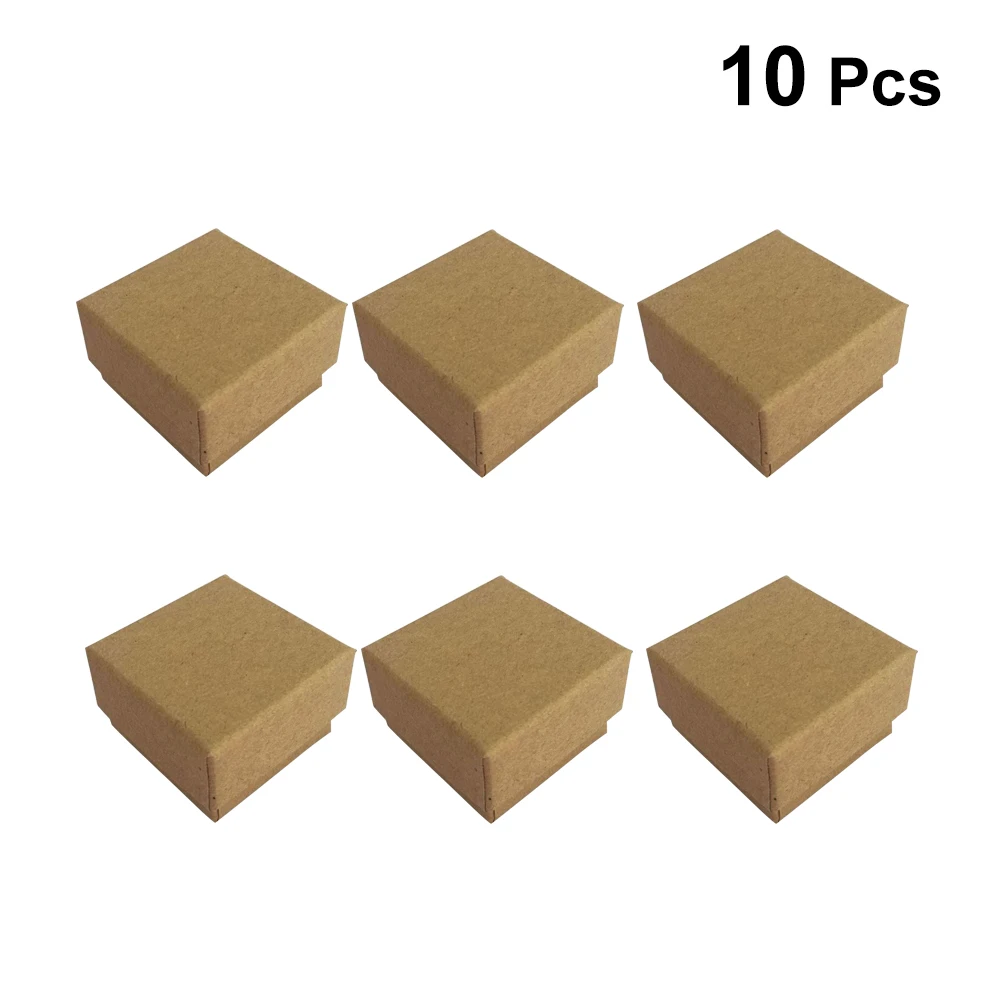 

Girls Jewelry Box Decorative Stylish Vintage Kraft Paper Festival Packing Container Storage Box Case Jewelry Organizer