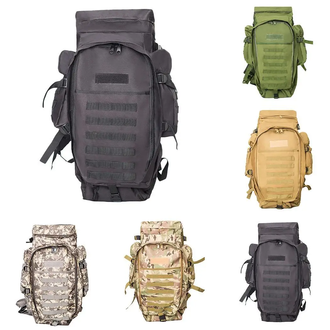 

60L Outdoor Backpack Military Tactical Bag Pack Rucksack for Hunting Shooting Camping Trekking Hiking Traveling