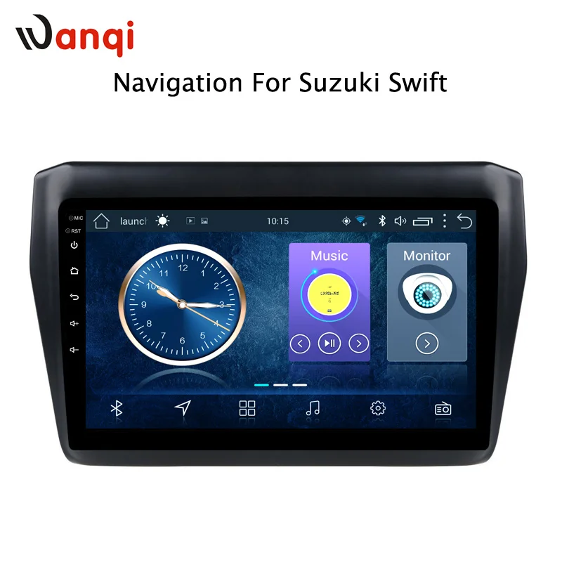 Android 8,1 для Suzuki Swift автомобильный DVD мультимедийный плеер gps Навигация стерео радио BT wifi