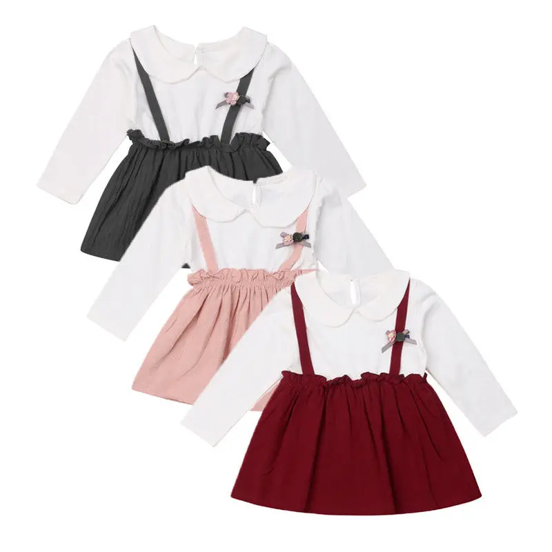 baby girl suspender dress