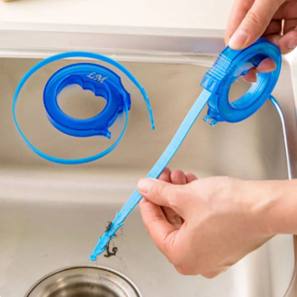

Bathroom Hair Sewer Dredge Device Filter Drain Cleaners Home Sink Drain Toilet Clear Blockades Sewer Prevent Sink Clean Hooks