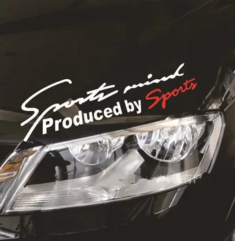 

Reflective Sport Lamp Eyebrow Sticker Car Cover Sports Lamp Eyebrow Signal Name Glue Car Stickers and Decals